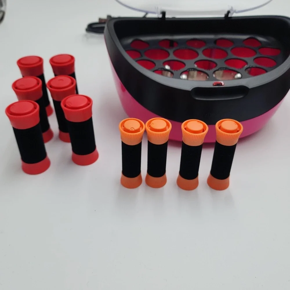 Remington Ionic Conditioning Hot Rollers 20 Velvet Rollers H-5600 No Clips Works - Picture 4 of 12